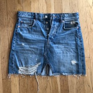 Denim skirt